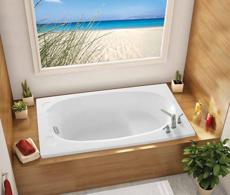Rectangular Bathtubs