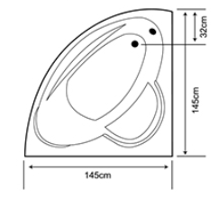 Superior with Panel technical drawing 1