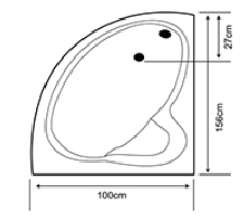 Capri with Panel technical drawing 1