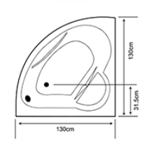 Deluxe with Panel technical drawing 1